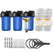 Big Blue Whole House Water Housing Filter System 10" x4.5" CTO Carbon Cartridge