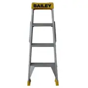BAILEY 1.2m 150kg 4 Step Pro Double Sided Stepladder FS13961