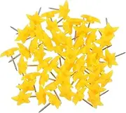SEWACC 50pcs Star Push Pins for Cork Board Cute Plastic and Metal Thumb Tacks Versatile Use for Home Office Classroom Unique Design for Bulletin Board and Memo Display