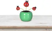Solar Powered Dancing Flower, Happy Dancing Solar Flower, Dancing Flowers Solar Powered Car Dashboard Toy, Solar Powered Car Dashboard Decor,Shaking Head Car Ornaments for Dashboard