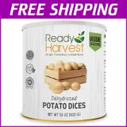 Emergency-Ready Dehydrated Potatoes - Canned Diced Potatoes for Pantry Storage