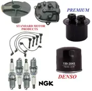 Tune Up Kit Filters Cap Wire Spark Plugs For ACURA INTEGRA L4 1.8L 1991