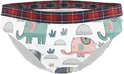 [Tiunyeah] Ladies Underwear S Stretch Elephant White Cute Women Panties Hipster Panties Bikini Panty