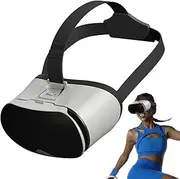 Virtual Reality Headset, Small Virtual Reality Goggles Glasses, VR Game System, Wearable VR Set, Cell Phone Virtual Reality Headsets for Beginners Kids & Adults