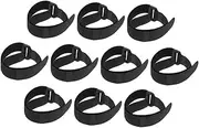 10pcs Nylon Hook and Loop Yoga Mat Straps, Adjustable Fasteners for Yoga Mat Storage Straps for Organizing Carrying Various Items