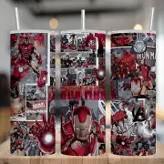 Marvel Ironman, Tony Stark, Avengers, Tumbler, 20oz Tumbler, Tumbler Gift, Gift