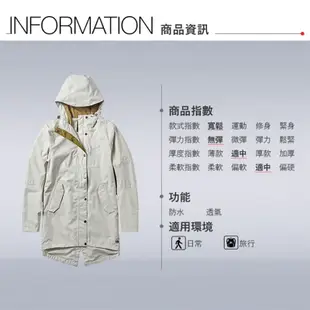 【The North Face 美國】女 防水外套 黑 3VU4JK3 防水夾克 短大衣 北臉外套