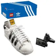 LEGO Adidas 10282 Originals Superstar Basketball Shoe | Brand New & Sealed