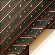 Christmas Style Cute Series Wrapping Paper Kraft Paper Pack of Five Christmas for Family Friends and Classmates 27.5in (Color : J)