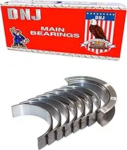 DNJ MB412 Main Bearings for 1995-2012 / Ford, Jaguar, Lincoln, Mazda / 6, Contour, Escape, Mystique, S-Type, Sable, Taurus, Tribute, X-Type/ 2.5L, 3.0L / DOHC / V6 / 24V / AJ27 / VIN 1, VIN A, VIN F