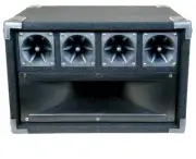 NEW P.A. 600W Pro DJ Piezo Tweeter Loaded Box w/ 5" x 15" Piezo Horn 8 ohm Venue