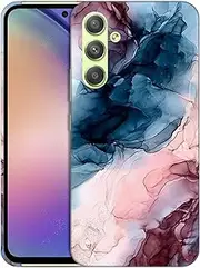 [GlamCase] for Samsung Galaxy A54 5G, Samsung Galaxy A54 5G Case - Abstract Marble Pattern Printed Slim & Sleek Cute Plastic Protective Designer Back Phone Case/Cover for Samsung Galaxy A54 5G