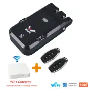 WAFU 026 Home Invisible Remote Control Security Door Lock Graffiti Smart Electronic Lock No Hole Design Dual System Dual