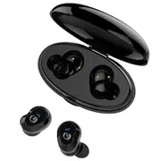 [Bluetooth 5.0] Invisible Wireless Earphone Hifi Stereo Waterproof Dsp Noise Cancelling With Hd Mic