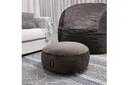 The Wombat Hutch, Memory Foam Ottoman / Pod (30 x 30cm) (Charcoal)