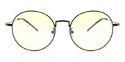 Gunnar ELLIPSE Blue-Light Block ELL-00101 Men's Glasses Black Size 51 - Private Health Rebate - Blue Light Block Available