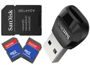 SanDisk MobileMate UHS-I USB 3.0 SDDR-B531 Reader for Micro SD MicroSD HC XC