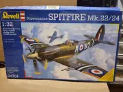 Revell Supermarine Plastic Model Kit SPITFIRE 1:32 04704 Mk.22/24 Aircraft