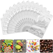 14x20cm Food Packaging Zip Seal Bags Aluminum Foil Mylar Stand Up Pouches Bags