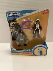 Imaginext Batman & Huntress Action Figures Set (DC Super Friends)