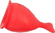 Generic Silicone Fish Lip Filler (red) Thicker Mouth Sucker Reusable Lip Enhancer Plump Device Lab Fastly Lip Pumps Machine Gloss Women Lip Enhancer Lips Brightening Para