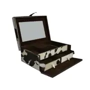 Leatherkart Leather Jewellery Box - Fur