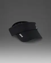 Performance Visor, 2XU, OSFA, Black/Black, Unisex