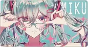 Anime Mouse pad Anime Girl Large Gaming Mouse pad Home Office Desk Mat XXL Computer Keyboard Mat Full Desk Mousepad Non-Slip Rubber Base Stitched Edge Galaxy Printing(40 * 75CM) (4)