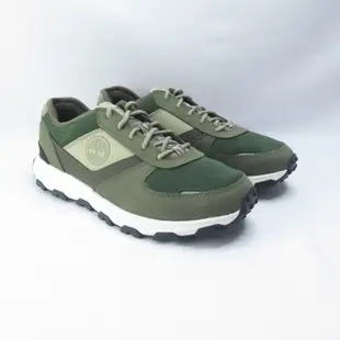 Timberland WINSOR PARK RUNNER 休閒鞋 A5WYG991 男 拼接磨砂革 橄欖綠