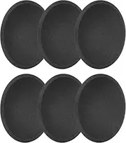 sourcing map 6Pcs Speaker Dust Cap 115mm/4.5" Outer Diameter Dome Paper Cap Subwoofer Coil Cover Caps for Speaker Decoration Accessory Repair