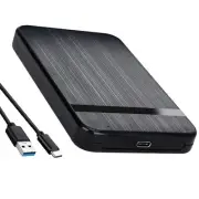 2.5" SATA USB 3.1 Hard Drive Disk HDD SSD Enclosure External Laptop Case