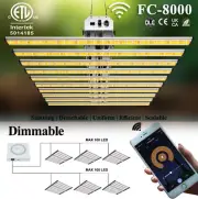 Phlizon 800W Full Spectrum Samsung LED Grow Light Bar Commercial Grow CO2 Indoor
