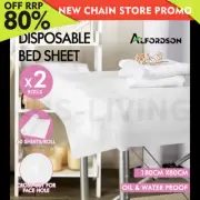 ALFORDSON 100X Disposable Bed Sheet Non-woven Massage Table Cover SPA Salon WH