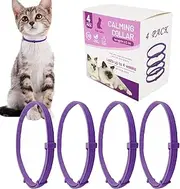 Calming Pet Collar - Cat Behavior Aid, Calming Pheromones for Cats | Waterproof Calming Diffuser Refill for Cats with Pheromone Benefits, Collar ca