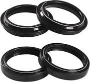 41x53x8 Front Fork Oil Seal & Dust Cover For STREET TRIPLE 675 675R AMERICA BONNEVILLE SPEED MASTER 790 2001-17(2pcs oil 2pcs dust)
