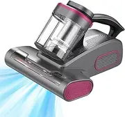 Mattress Vacuum Cleaner,Cordless Bed Vacuum with Brushroll Rotation,Double-Cup & HEPA Filter,14Kpa Strong Suction Couch Vacuum