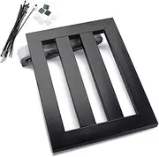 HAMPPLIES Pcs Guitar Effector Bracket Set Professional Pedal Mounting Tape Hook and Loop Board Accessory for Gigging Musicians