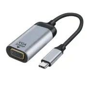 ASTROTEK USB-C to VGA Male to Female Adapter 15cm cable support 1080P@60Hz QXGA