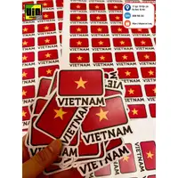 在飛比找蝦皮購物優惠-貼紙越南國旗貼紙手機、電腦、頭盔...按要求打印