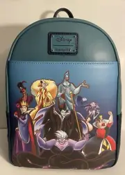 Disney Loungefly Villains Mini Backpack Hades Ursula Maleficent Queen