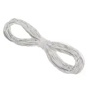 109 Yards Elastic Cord Heavy Stretch String Rope 2mm White