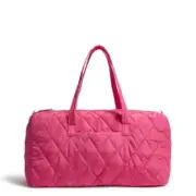 Vera Bradley Large Travel Duffel Bag Peacock Pink Luggage Tote Carry On
