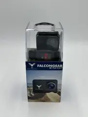 FalconGear 4K True Sight Waterproof Action Camera w/Accessories New/Sealed!