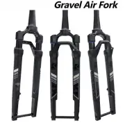 Gravel Suspension Fork Off-Road Damping Air Pressure Fork 700C Travel 32/40mm