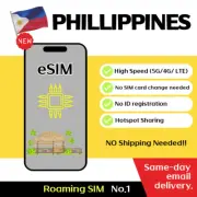 Philippines Travel eSIM - 5G, 3 to 10 Days - Unlimited