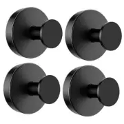 Suction Cup Hooks for Glass Window,Removable Shower Hooks for 4 Pack Black