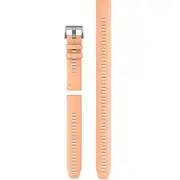 Garmin 010-13403-00 QuickFit 22mm Replacement 3-Piece Watch Strap - Shell Pink