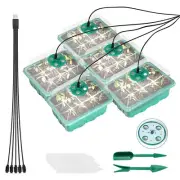 Seed Tray Propagation Trays Plant Seeds Grow Box Nursery Seedling Starter Tools