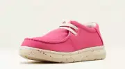 Ariat Kids Hilo Slip-on Casual Shoes Hottest Pink Canvas #10050909