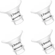 Flange Inserts Compatible with S12Pro S12 / S9 Wearable Breast Pump,Reduce 24...